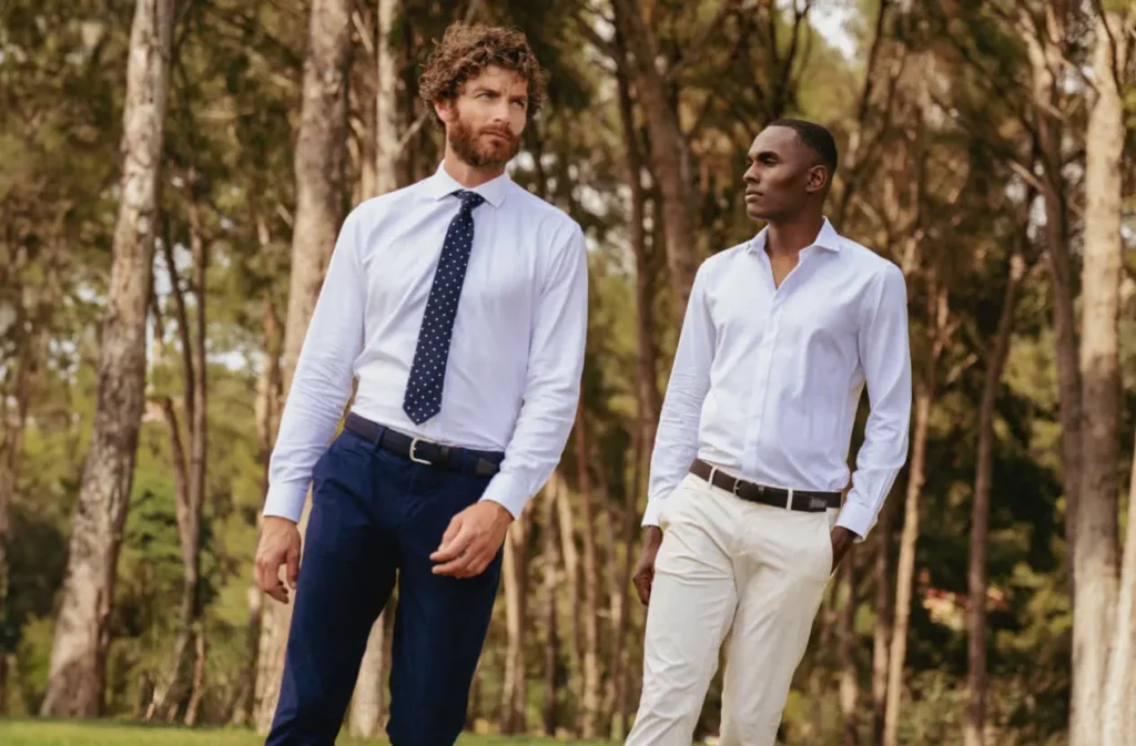 chemise parfaite pour un mariage décontracté