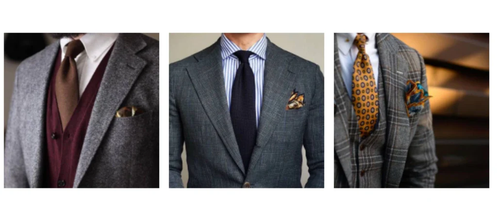 Quelle est la différence entre une pochette de costume et un mouchoir