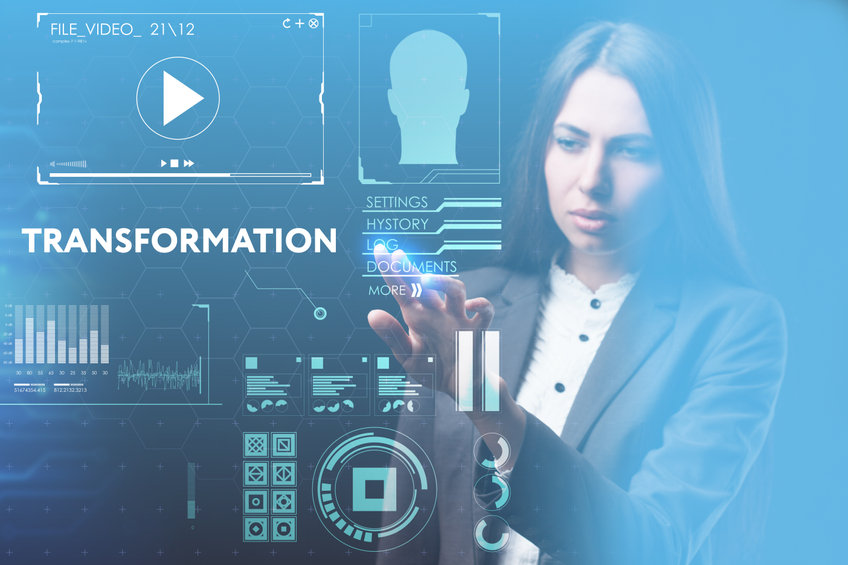 The concept of business, technology, the Internet and the networ