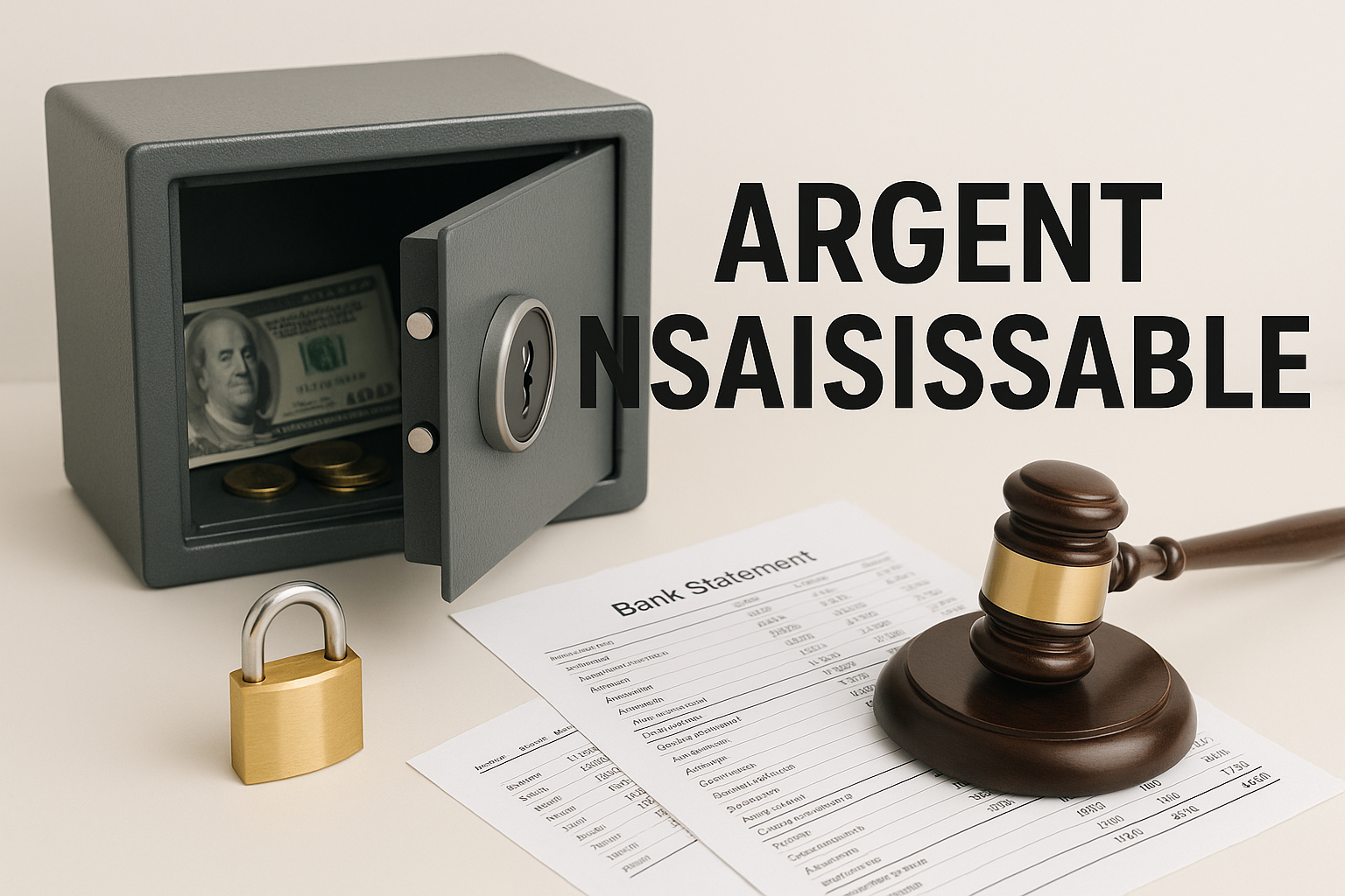 Comment rendre son argent insaisissable : astuces et dispositifs de protection