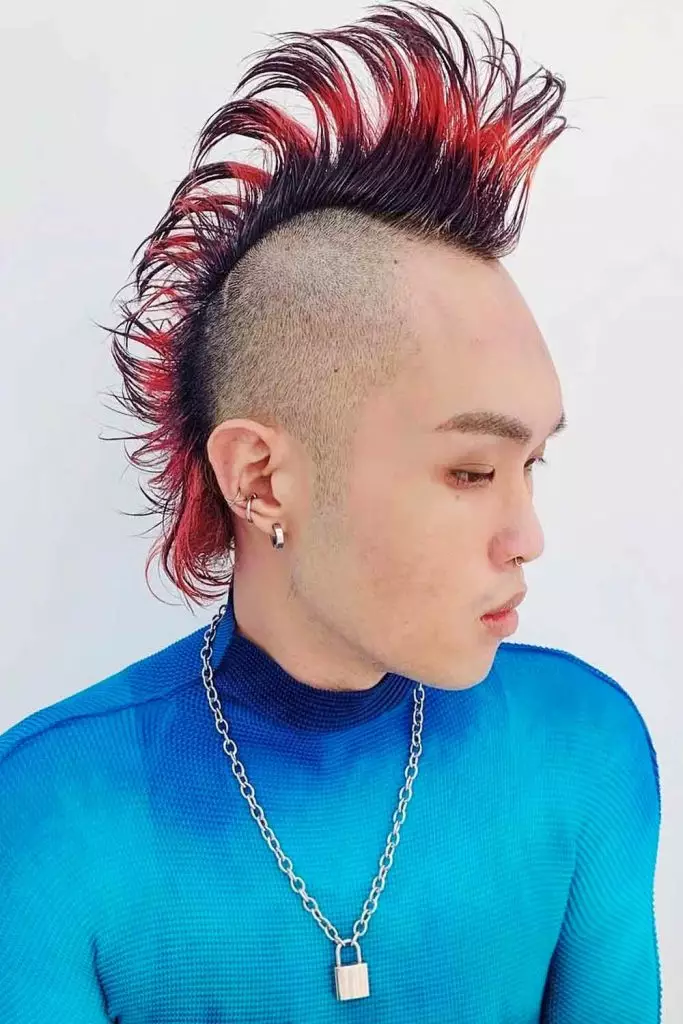 Coupe iroquoise asiatique