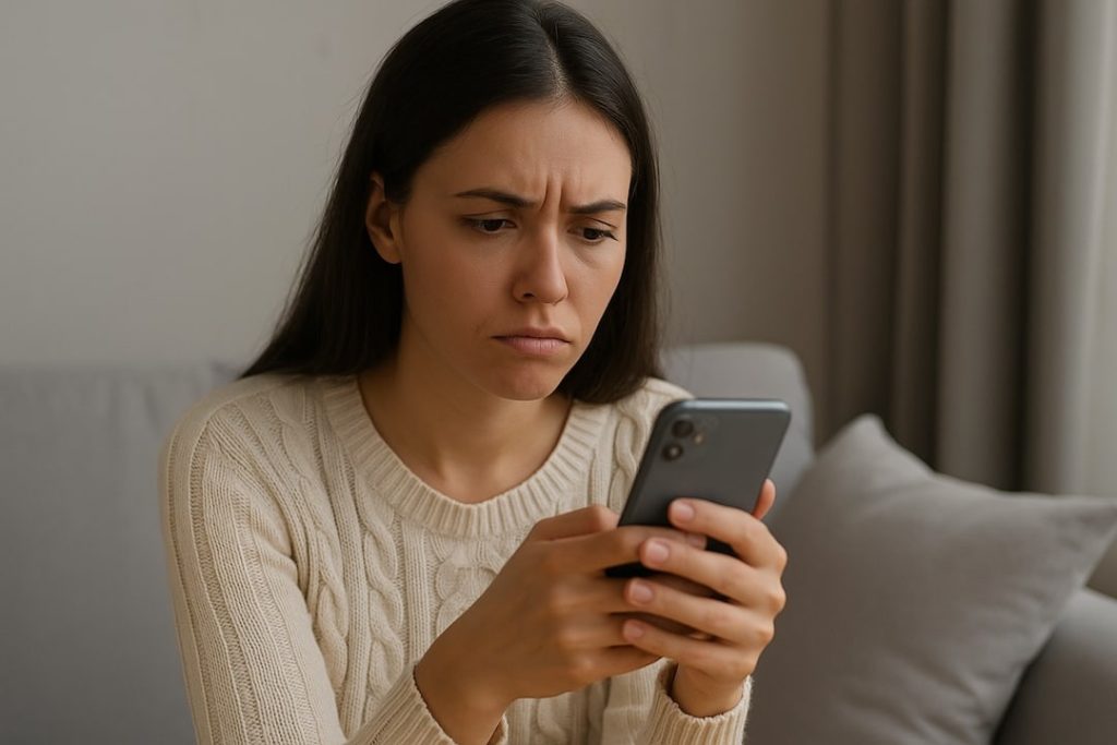 Il lit vos messages sans répondre