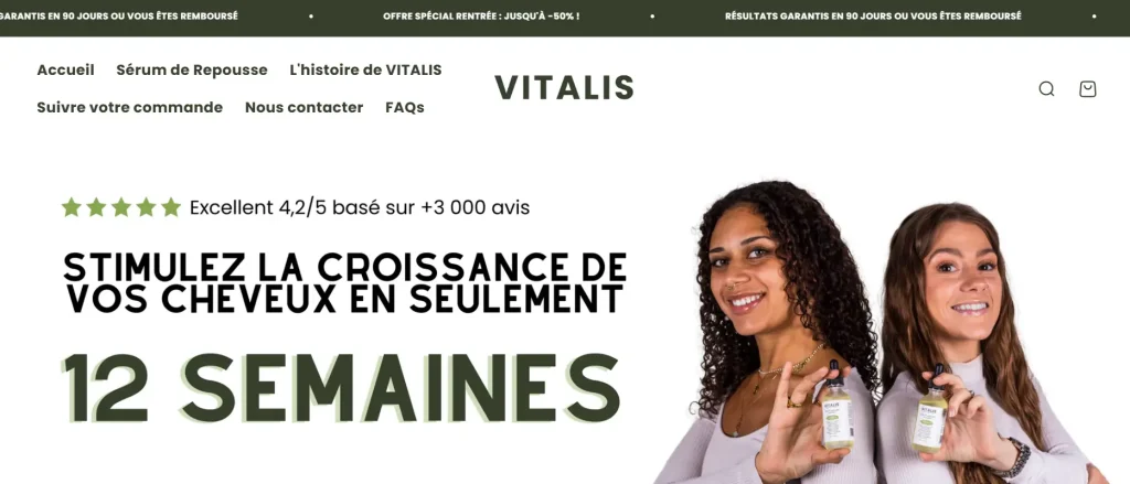 avis sur Vitalis Officiel huile cheveux