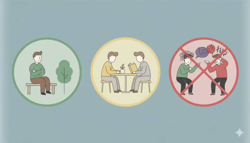 se comporter au début du break