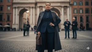 allure qui impose le respect