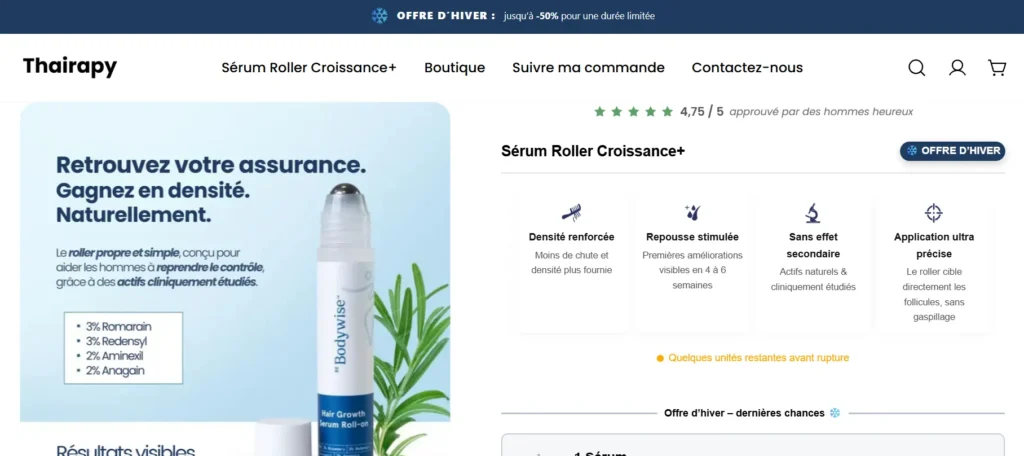 avis produit sur Thairapy