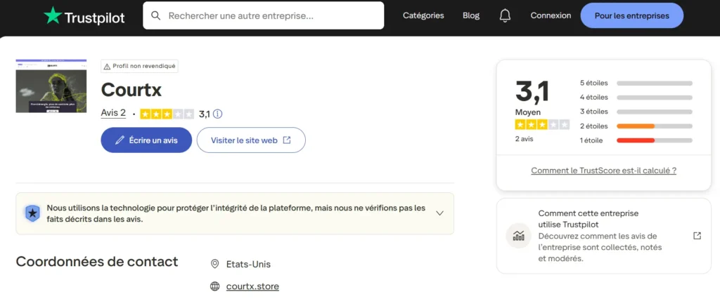avis sur Trustpilot de la semelle de padel Courtx